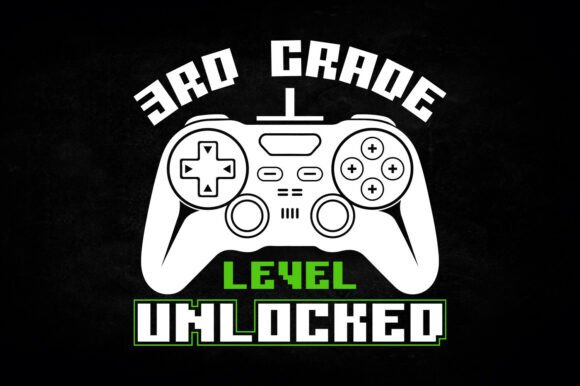 3rd Grade Level Unlocked Kids SVG Shirts: A New Standard for Back to School Merchandise