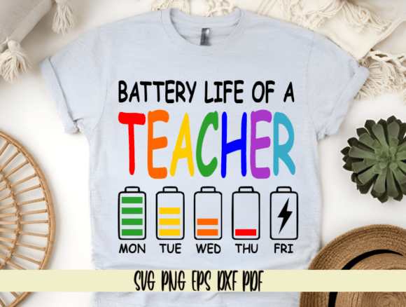 Battery Life of Teacher: A Visual Symbol for Educator Appreciation