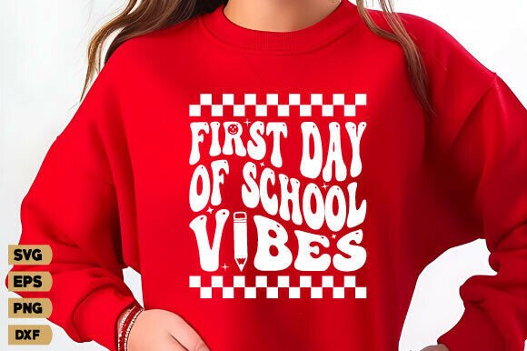 Celebrate the New Academic Year with First Day of School Vibes SVG Designs
