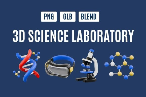 Scientific Experiment 3D Set 02