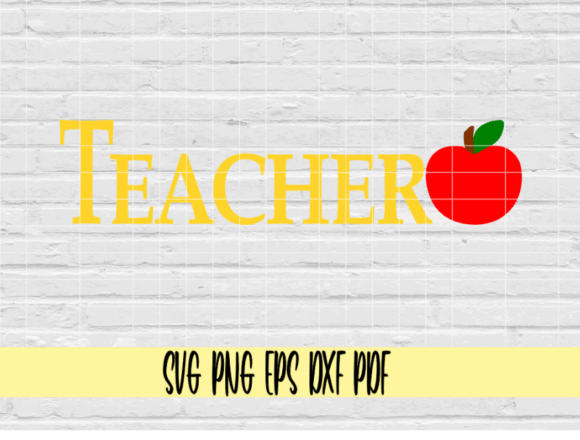 Teacher Plaque with Apple: A Timeless Tribute Design